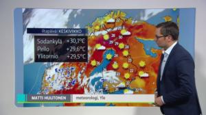 Sääennuste klo 18: 11.07.2018 18.15