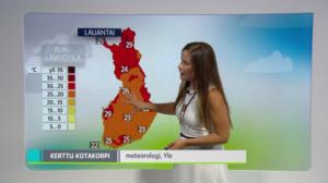 Sääennuste klo 18: 21.07.2018 18.21