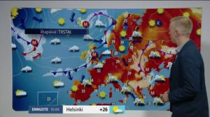 Sääennuste klo 7.00: 24.07.2018 07.45