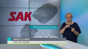 Yle Uutiset viittomakielellä: 03.09.2018 16.55