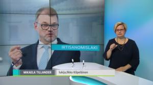 Yle Uutiset viittomakielellä: 11.10.2018 16.57