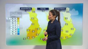 Sääennuste klo 18 (S): 14.10.2018 18.21