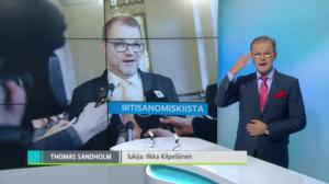 Yle Uutiset viittomakielellä: 23.10.2018 16.55