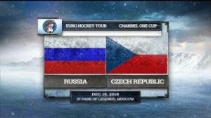 Jääkiekon EHT RUS - CZE: 15.12.2018 19.15