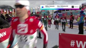 Ramsau, yhdistetyn joukkuesprintin hiihto: 23.12.2018 13.40