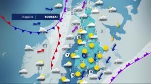 Sääennuste klo 7.00: 03.01.2019 08.03
