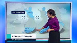 Sääennuste klo 18.00: 16.01.2019 18.40