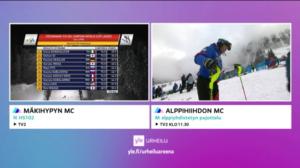 Wengen, miesten alppiyhdistetyn pujottelu: 18.01.2019 11.29