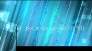 Eduskunnan kyselytunti: 31.01.2019 16.00