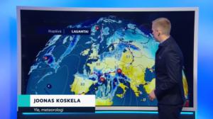 Sääennuste klo 1800: 02.02.2019 18.45