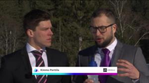 Hiihdon MM, Urheilustudio, Seefeld 27.2.: 27.02.2019 14.30