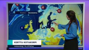 Sääennuste klo 7.00: 25.03.2019 07.15