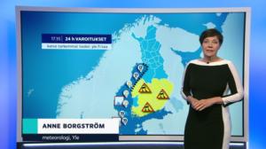 Sääennuste klo 18 (S): 09.04.2019 18.29