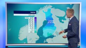 Sääennuste klo 18 (S): 03.06.2019 18.35