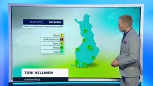 Sääennuste klo 18: 05.07.2019 18.46