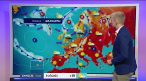 Sääennuste klo 9.00: 19.08.2019 09.30