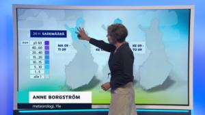 Sääennuste klo 18: 26.08.2019 18.47