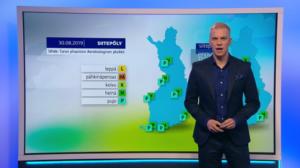 Sääennuste klo 18: 30.08.2019 18.37