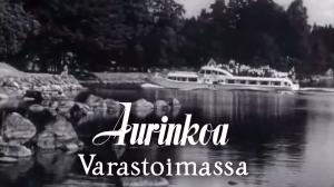 Aurinkoa varastoimassa
