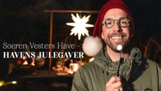 Joululahjoja Søren Vesterin puutarhasta