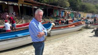 Michael Palin Venezuelassa