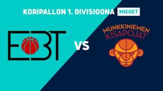 Espoo Basket Team - Munkkiniemen Kisapojat - Espoo Basket Team - Munkkiniemen Kisapojat 31.3.