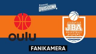 Oulu Basketball - Jyväskylä Basketball Academy, Fanikamera - Oulu Basketball - Jyväskylä Basketball Academy, Fanikamera 25.10.