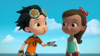 Rusty Rivets (S) - Rusty ja sankariapurit  / Rustyn apinapelastus