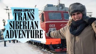 Joanna Lumley Siperian rautateillä