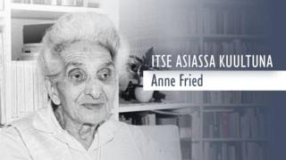 Kirjailija Anne Fried
