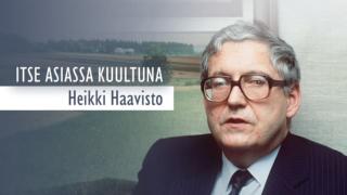 MTK:n puheenjohtaja, poliitikko Heikki Haavisto