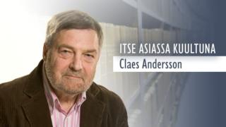 Psykiatri, kirjailija, poliitikko Claes Andersson