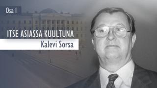 Puoluejohtaja, pääministeri Kalevi Sorsa, osa 1