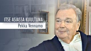 Puoluejohtaja, ministeri Pekka Vennamo
