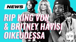King Vonin kuolema, Britney Spears hävisi oikeudessa & MTV EMA -voittajat: 24.11.2020 14.11