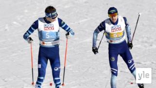 Miesten yhdistetyn parisprintin hiihto-osuus: 06.03.2021 16.45