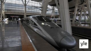 Kiinassa maisema vaihtuu luotijunalla jopa 350 km/h: 01.12.2021 10.13