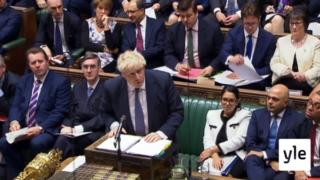 Brittiparlamentti äänestää Johnsonin brexit-sopimuksesta: 20.12.2019 16.39