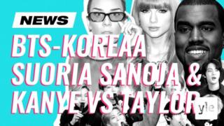 Kanye West vs Taylor Swift jatkuu, Sini Sabotage puhuu suoraan & BTS opettaa koreaa: 16.06.2020 12.58