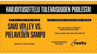 Tukiottelu: Savo Volley - Pielaveden Sampo, Fanikamera - Tukiottelu: Savo Volley - Pielaveden Sampo, Fanikamera 20.1.
