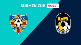 Naisten Suomen Cup: Åland United - KuPS - Naisten Suomen Cup: Åland United - KuPS 5.8.