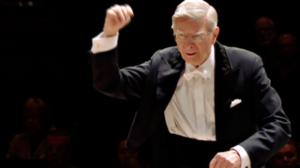 Korokkeella: Herbert Blomstedt
