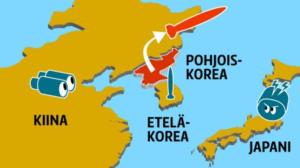 Yle Uutisluokka Triplet: Pohjois-Korea uhittelee ohjuskokeillaan