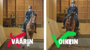 Ratsaille: Hevosen taivuttaminen