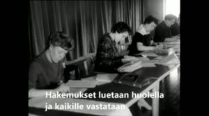 Oi maamme!: Työnhakua