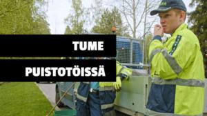 Tume oikeissa töissä: Puistotyöntekijä
