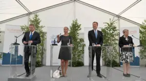 Kultaranta-keskustelut: Lehdistötilaisuus