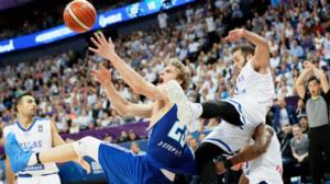 Koripallon EM: GRE - FIN