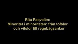 Esitelmämaraton: Rita Paqvalén