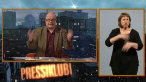 Pressiklubi viittomakielellä: 06.03.2016 11.15